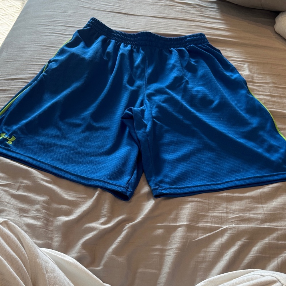 Under Armour Men's Vibrant Blue Athletic Shorts